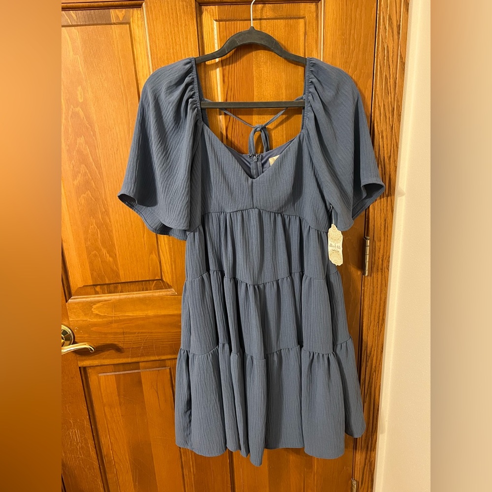 Altar’d State blue flowy dress